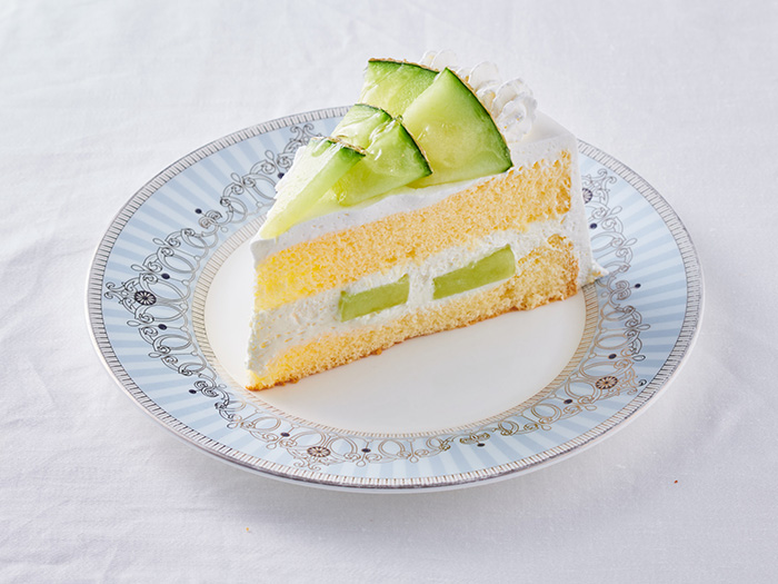 メロンショートケーキ